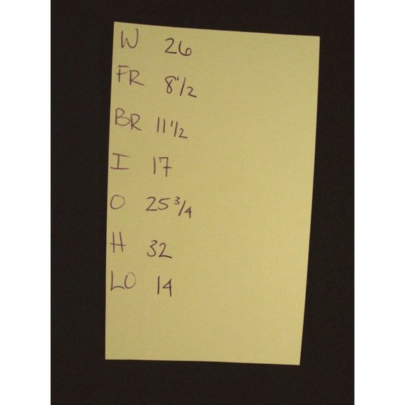 VIGOSS Womans Capris Jeans Size 14  26 w MEASURED Juniors Blue Denim - Picture 10 of 10